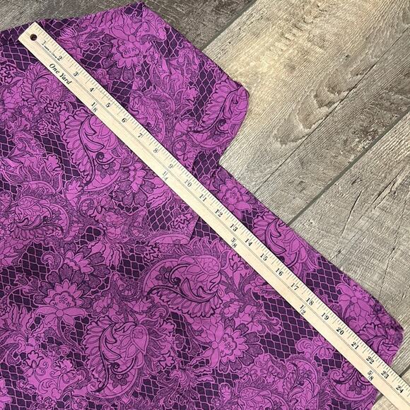 Soma Women's Lightweight Pajama Top Purple Size L - Picture 4 of 6